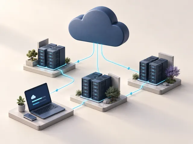Illustration : infrastructure cloud interconnectée